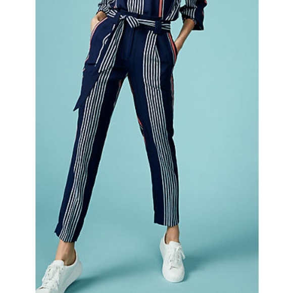 Express Pants - NWT Express high waist paper bag tie pants